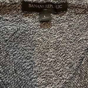 Banana Republic Charcoal Knit Top